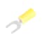Gardner Bender Spade Terminal, 600 V, 12 to 10 AWG Wire, 8 to 10 Stud, Vinyl Insulation, Yellow 10-116 - alternate 3